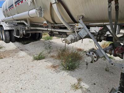2013 Stephens Tandem Axle Aluminum Crude Oil Tank Trailer - Air Ride, Fixed Axle