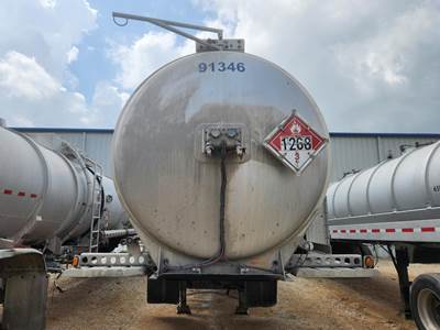 2012 Stephens Tandem Axle Aluminum Crude Oil Tank Trailer - Air Ride, Fixed Axle