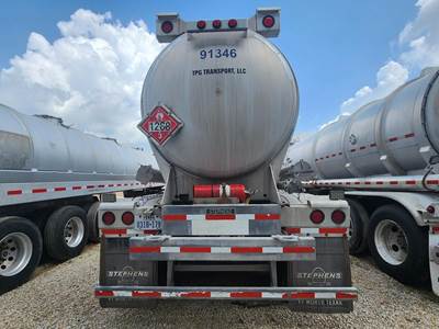 2012 Stephens Tandem Axle Aluminum Crude Oil Tank Trailer - Air Ride, Fixed Axle
