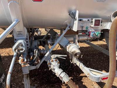 2012 Stephens Tandem Axle Aluminum Crude Oil Tank Trailer - Air Ride, Fixed Axle