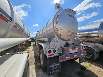 2013 Stephens Tandem Axle Aluminum Crude Oil Tank Trailer - Air Ride, Fixed Axle