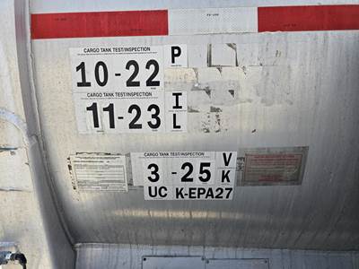 2013 Stephens Tandem Axle Aluminum Crude Oil Tank Trailer - Air Ride, Fixed Axle