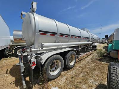 2013 Stephens Tandem Axle Aluminum Crude Oil Tank Trailer - Air Ride, Fixed Axle