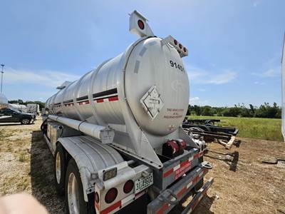2013 Stephens Tandem Axle Aluminum Crude Oil Tank Trailer - Air Ride, Fixed Axle