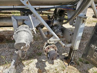 2013 Stephens Tandem Axle Aluminum Crude Oil Tank Trailer - Air Ride, Fixed Axle