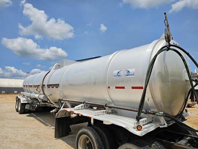 Stephens Tandem Axle Aluminum Crude Oil Tank Trailer - Air Ride, Fixed Axle