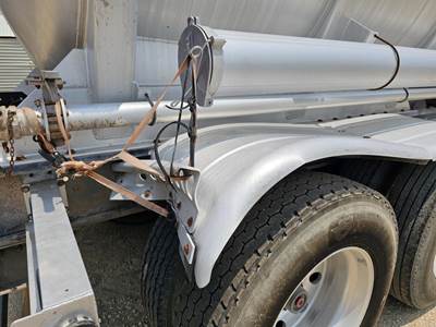 2013 Stephens Tandem Axle Aluminum Crude Oil Tank Trailer - Air Ride, Fixed Axle