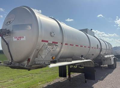 Stephens 8400 GAL / PUMP / IN TEST Crude Oil Tank Trailer