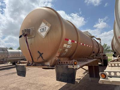 2012 Stephens DOT 407 / 8400 GAL / AIR RIDE Crude Oil Tank Trailer