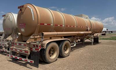 2012 Stephens DOT 407 / 8400 GAL / AIR RIDE Crude Oil Tank Trailer