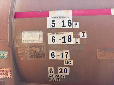 2012 Stephens DOT 407 / 8400 GAL / AIR RIDE Crude Oil Tank Trailer
