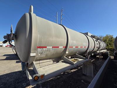 Trailmaster Tandem Axle Aluminum Crude Oil Tank Trailer - Spring, Fixed Axle