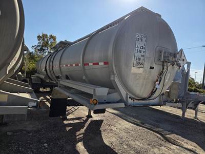 Trailmaster Tandem Axle Aluminum Crude Oil Tank Trailer - Spring, Fixed Axle