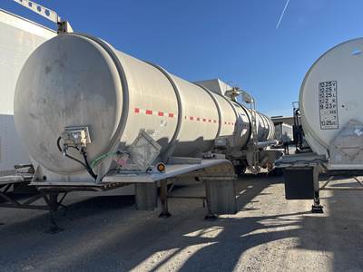 Troxell Tandem Axle Aluminum Crude Oil Tank Trailer - Air Ride, Fixed Axle