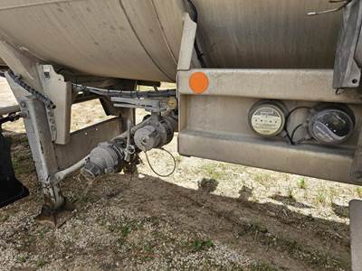 2014 Vantage Tandem Axle Aluminum Crude Oil Tank Trailer - Air Ride, Fixed Axle