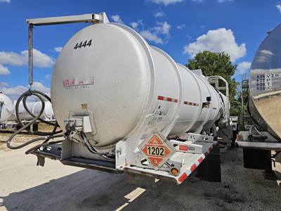 2015 Vantage Tandem Axle Aluminum Crude Oil Tank Trailer - Air Ride, Fixed Axle