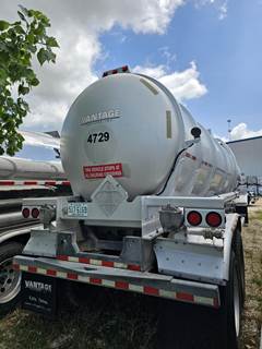 2015 Vantage Tandem Axle Aluminum Crude Oil Tank Trailer - Air Ride, Fixed Axle