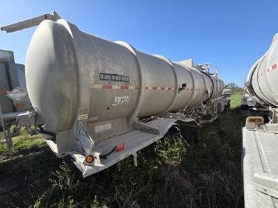 Vantage 44ft Tandem Axle Aluminum Crude Oil Tank Trailer - Air Ride, Fixed Axle