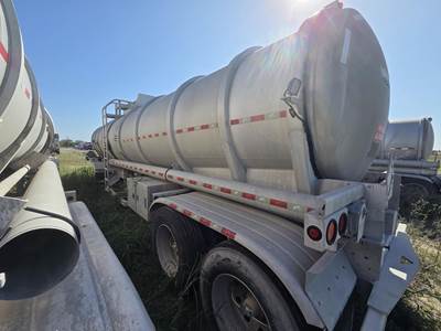 2015 Vantage 44ft Tandem Axle Aluminum Crude Oil Tank Trailer - Air Ride, Fixed Axle