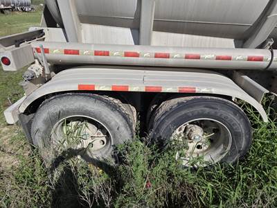 2015 Vantage 44ft Tandem Axle Aluminum Crude Oil Tank Trailer - Air Ride, Fixed Axle