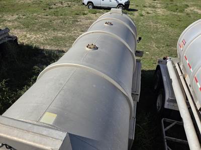 2015 Vantage 44ft Tandem Axle Aluminum Crude Oil Tank Trailer - Air Ride, Fixed Axle