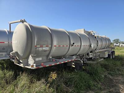 Vantage 44ft Tandem Axle Aluminum Crude Oil Tank Trailer - Air Ride, Fixed Axle