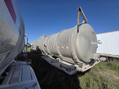 2015 Vantage 44ft Tandem Axle Aluminum Crude Oil Tank Trailer - Air Ride, Fixed Axle