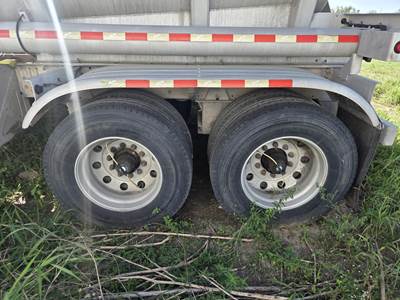 2015 Vantage 44ft Tandem Axle Aluminum Crude Oil Tank Trailer - Air Ride, Fixed Axle