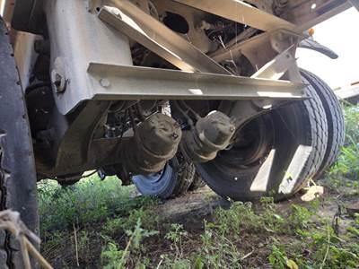 2015 Vantage 44ft Tandem Axle Aluminum Crude Oil Tank Trailer - Air Ride, Fixed Axle