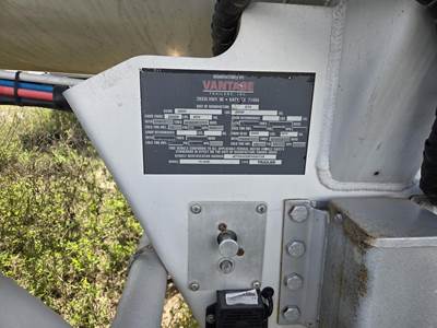 2015 Vantage 44ft Tandem Axle Aluminum Crude Oil Tank Trailer - Air Ride, Fixed Axle
