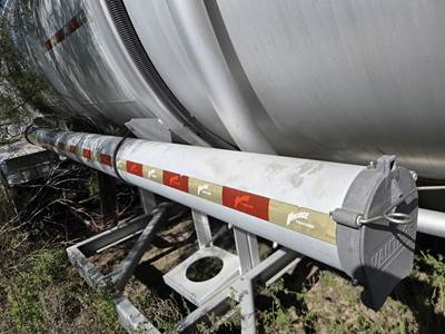 2015 Vantage 44ft Tandem Axle Aluminum Crude Oil Tank Trailer - Air Ride, Fixed Axle