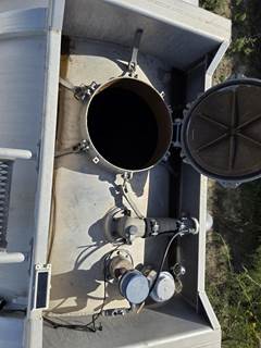 2015 Vantage 44ft Tandem Axle Aluminum Crude Oil Tank Trailer - Air Ride, Fixed Axle