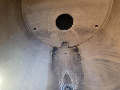 2015 Vantage 44ft Tandem Axle Aluminum Crude Oil Tank Trailer - Air Ride, Fixed Axle