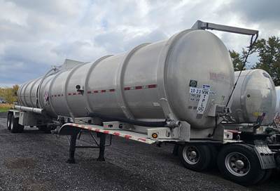 Vantage 8400 GAL. / SINGLE COMPARTMENT / SCULLY / VAPOR RE Crude Oil Tank Trailer