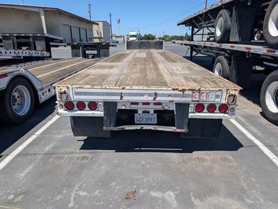 1982 Wesco 45x96 Steel Drop Deck Trailer - Air Ride, Fixed Axle