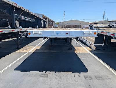 1982 Wesco 45x96 Steel Drop Deck Trailer - Air Ride, Fixed Axle