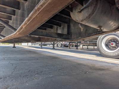 1982 Wesco 45x96 Steel Drop Deck Trailer - Air Ride, Fixed Axle