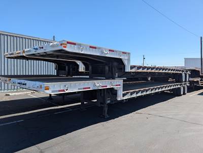 Wesco 45x96 Steel Drop Deck Trailer - Air Ride, Fixed Axle