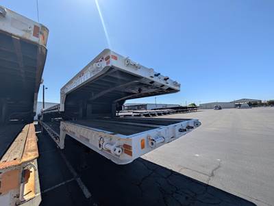1981 Wesco 45x96 Steel Drop Deck Trailer - Air Ride, Fixed Axle