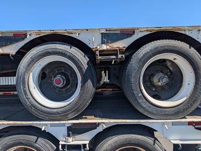 1981 Wesco 45x96 Steel Drop Deck Trailer - Air Ride, Fixed Axle