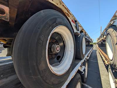 1981 Wesco 45x96 Steel Drop Deck Trailer - Air Ride, Fixed Axle