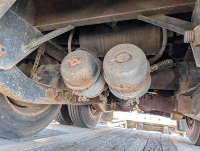 1981 Wesco 45x96 Steel Drop Deck Trailer - Air Ride, Fixed Axle