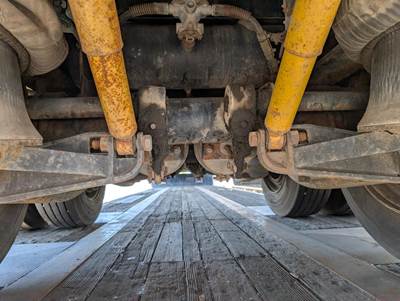 1981 Wesco 45x96 Steel Drop Deck Trailer - Air Ride, Fixed Axle