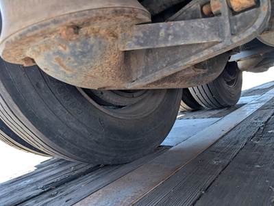 1981 Wesco 45x96 Steel Drop Deck Trailer - Air Ride, Fixed Axle