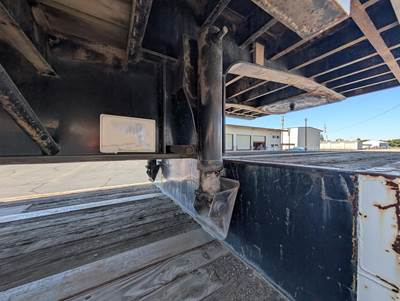 1981 Wesco 45x96 Steel Drop Deck Trailer - Air Ride, Fixed Axle