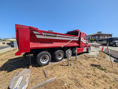 2012 Peterbilt 587 Dump Truck - Cummins 450HP, 13 Speed Manual