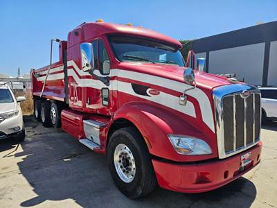 2012 Peterbilt 587 Dump Truck - Cummins 450HP, 13 Speed Manual