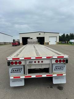 2016 East 48x102 Aluminum Flatbed Trailer Air Ride Spread Axle