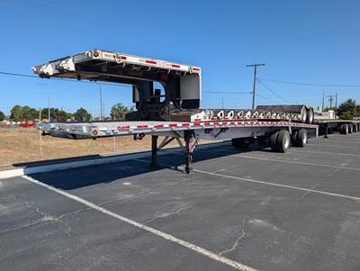 Reitnouer 53ft Aluminum Flatbed Trailer - Air Ride, Fixed Spread Axle