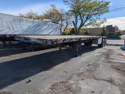 Trailmobile 40x96 Combination Flatbed Trailer - Spring, Fixed Axle